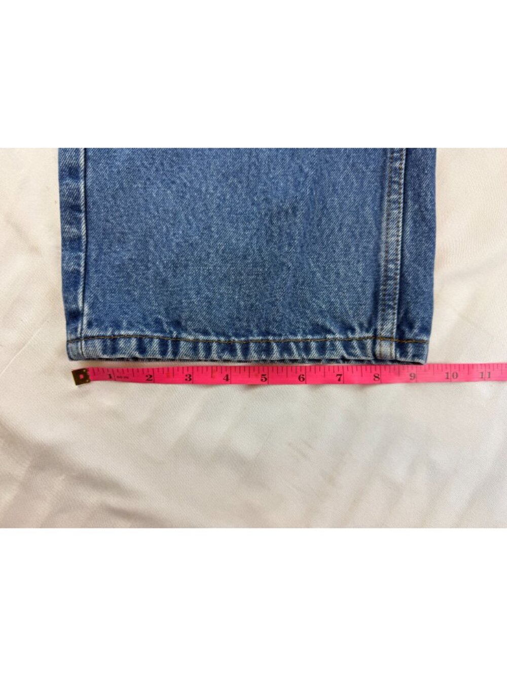 WE THE FREE Wide Leg Crop Jeans Sz 29 Baggy Button Fly Boho - Picture 10 of 10